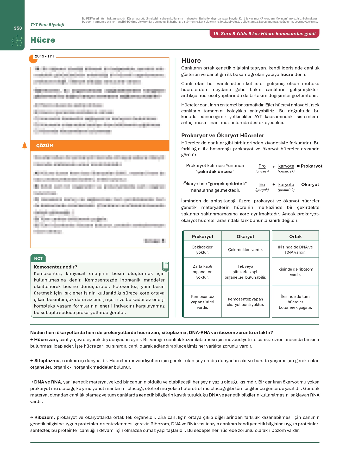 Biyoloji Konu Anlatımları